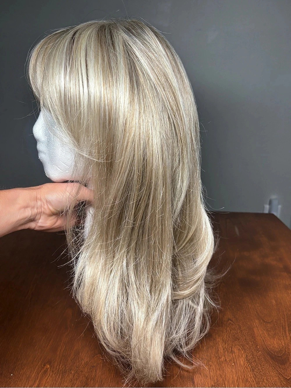 HairUWear Tru2Life Premium Blonde Layered Shag Wig
